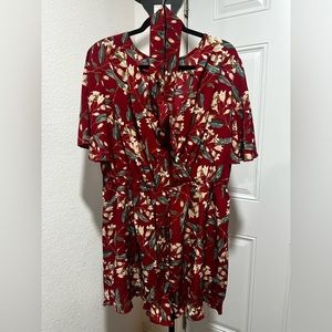 SHEIN Floral short Romper